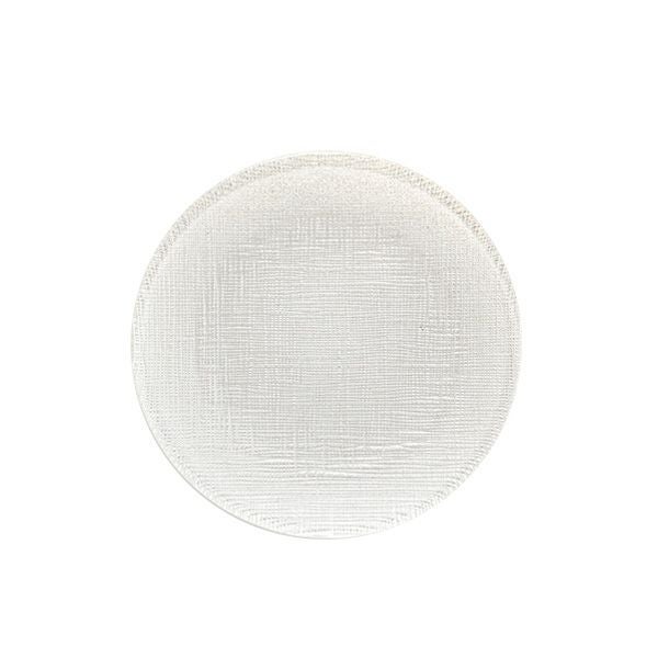 グリッター プレート 14cm ホワイト