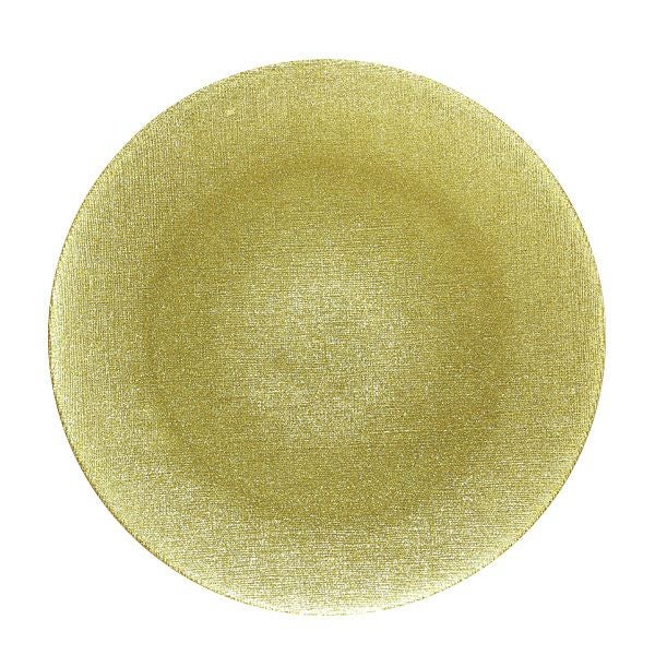 グリッター プレート 28cm ニューゴールド