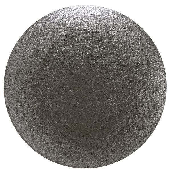 グリッター プレート 35cm ダークグレイ