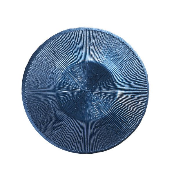 コスモ プレート 21cm リモージュ ブルー | Vetro Felice - 幸せの