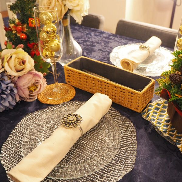 フィズ プレート 27cm クリア | Vetro Felice - 幸せのガラス