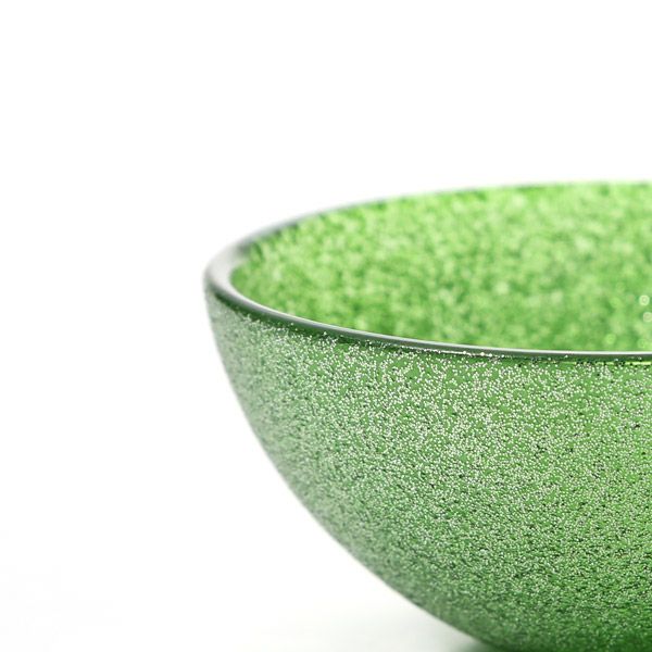 グリッター ミニボウル 9cm ライトグリーン