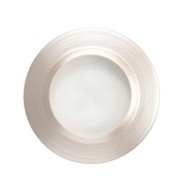 サークル プレート 21cm アイボリー
