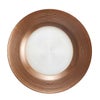 サークル プレート 27cm ブラウン