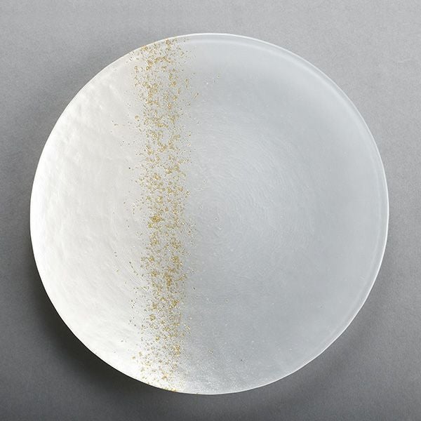 ホライズン プレート 28cm ホワイト | Vetro Felice - 幸せのガラス