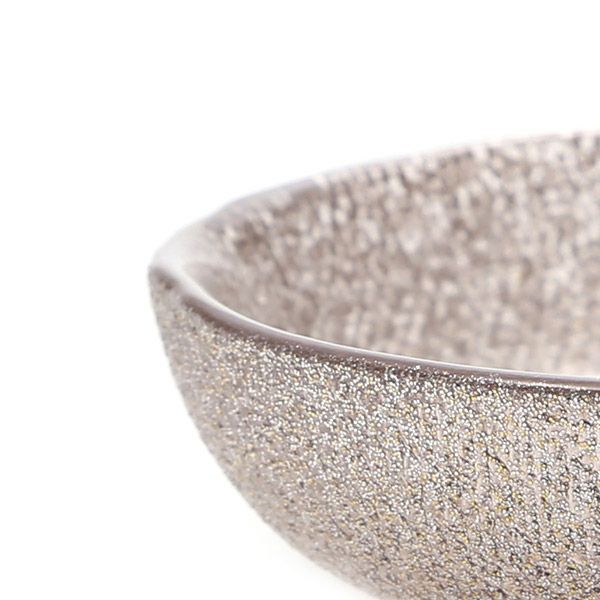 グリッター ミニプレート 9cm ジンジャー