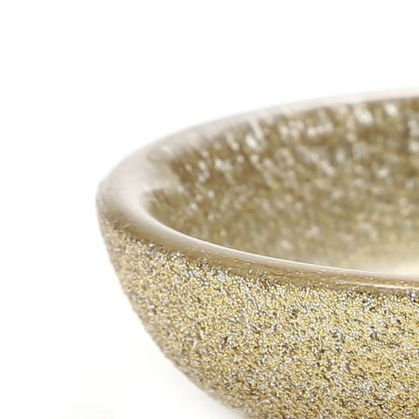 グリッター ミニプレート 9cm ニューゴールド