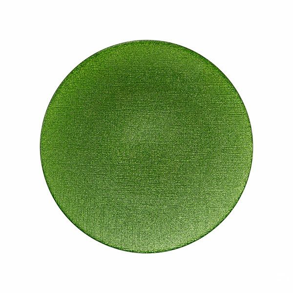 グリッター プレート 21cm ライトグリーン