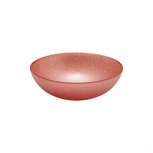 グリッター ロウボウル 14cm ヴィンテージローズピンク