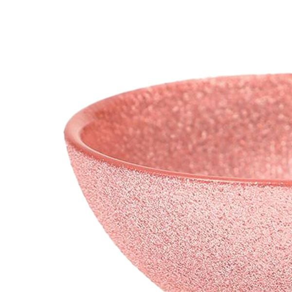 グリッター ロウボウル 14cm ヴィンテージローズピンク