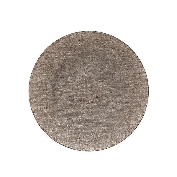 グリッター プレート 17cm ジンジャー