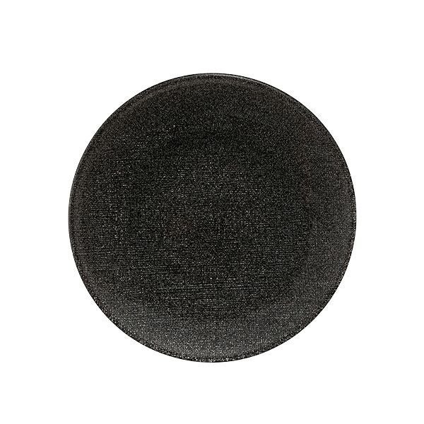 グリッター プレート 17cm ダークグレイ