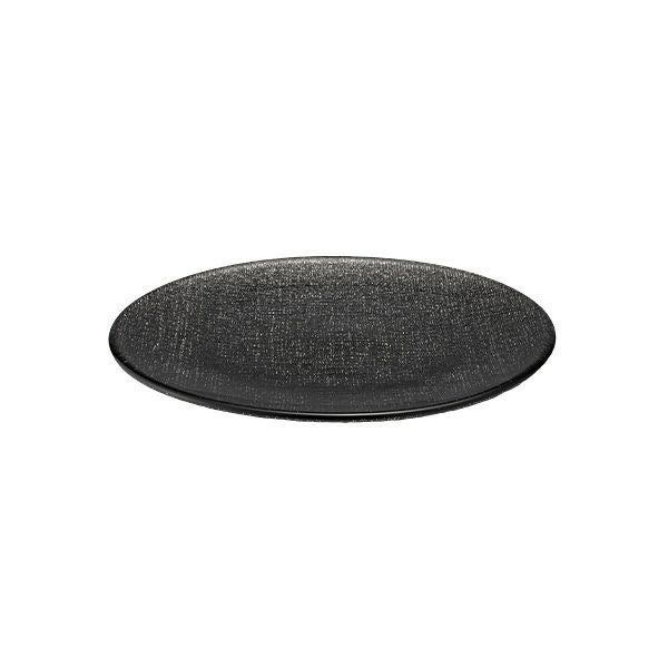 グリッター プレート 17cm ダークグレイ