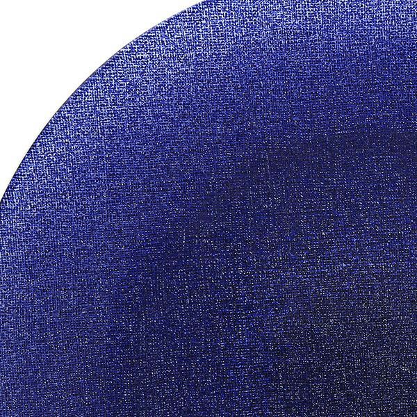 グリッター プレート 17cm ダークブルー