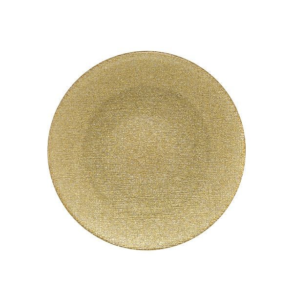 グリッター プレート 17cm ニューゴールド